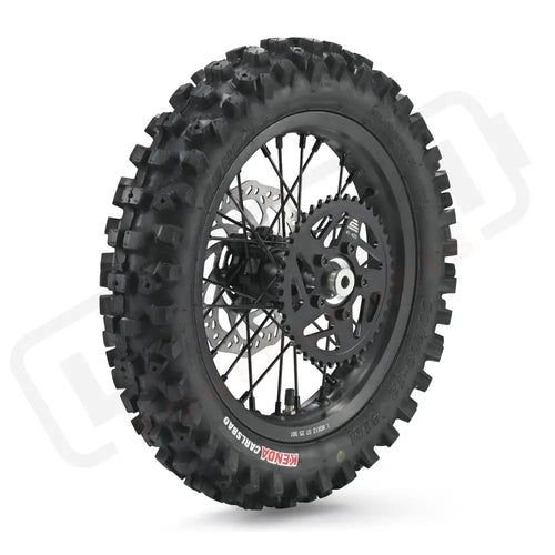 ERide Pro Mini SHE7935 - Rear Wheel Assembly (REAR TIRE +TUBE + rim stripe + REAR Wheel Assembly + REAR brake disc