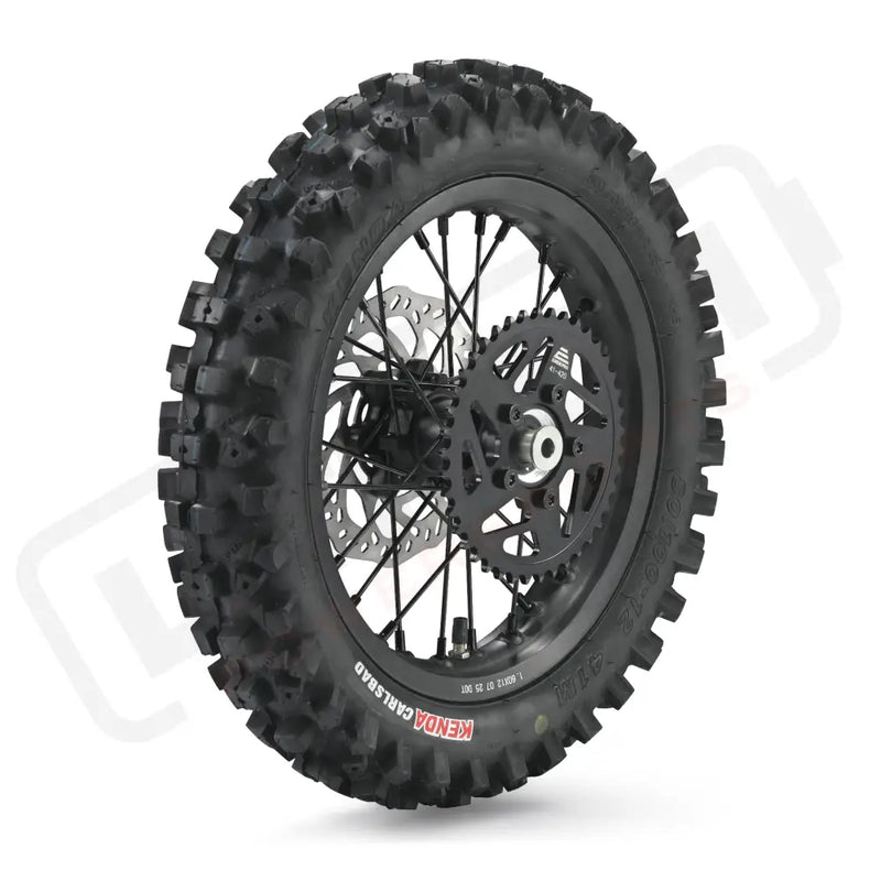 ERide Pro Mini SHE7935 - Rear Wheel Assembly (REAR TIRE +TUBE + rim stripe + REAR Wheel Assembly + REAR brake disc