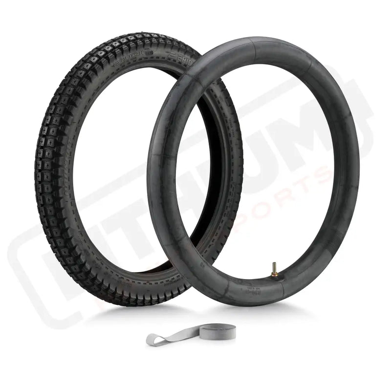 ERide Pro SS 2.0/3.0/SR SHE7004 - 2.75*19 BABYFAT Front Tire +Tube + Rim Stripe - Parts