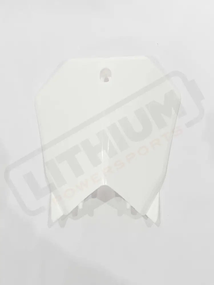 ETM RTR Front Number Plate - ETM RTR 2025 - White