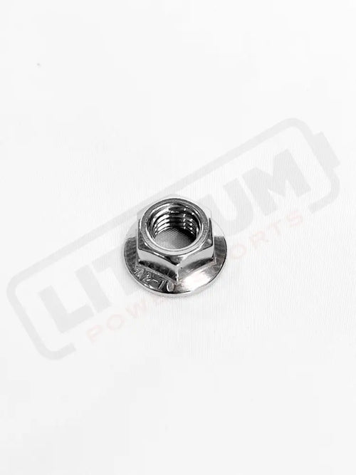 ETM RTR M10 Flanged Nut Left Hand Thread
