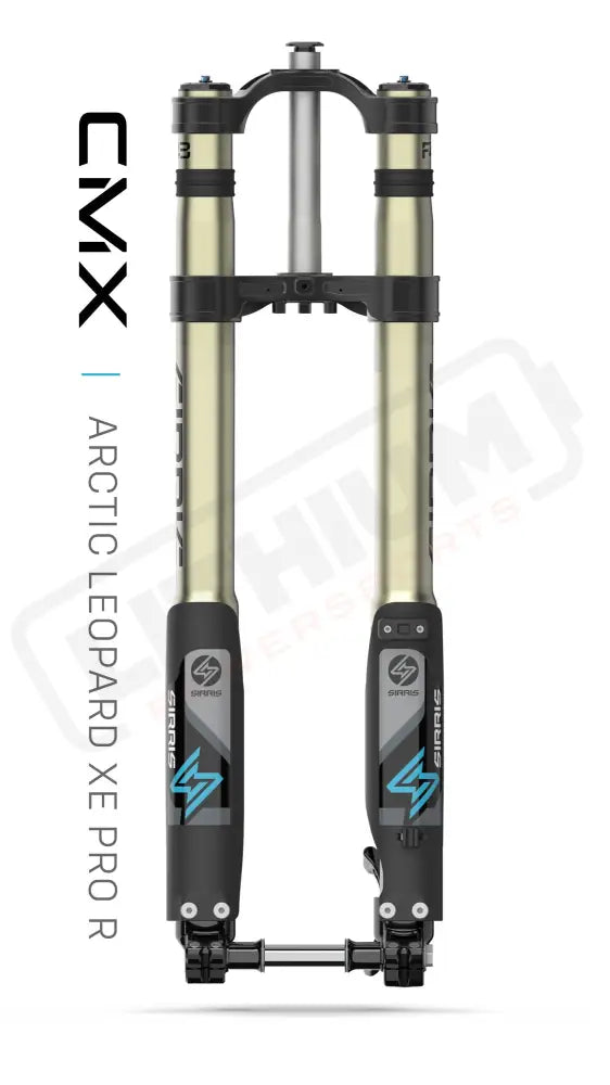 F43 CMX Tune | Tool Free LSC | 220 mm Travel | Arctic Leopard XE Pro R - Fork