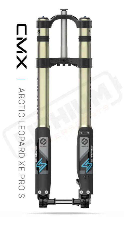 F43 CMX Tune | Tool Free LSC | 220 mm Travel | Arctic Leopard XE Pro S - Fork