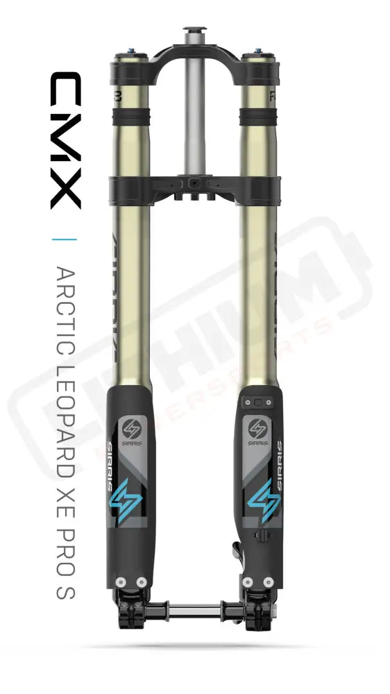 F43 CMX Tune | Tool Free LSC | 220 mm Travel | Arctic Leopard XE Pro S - Fork