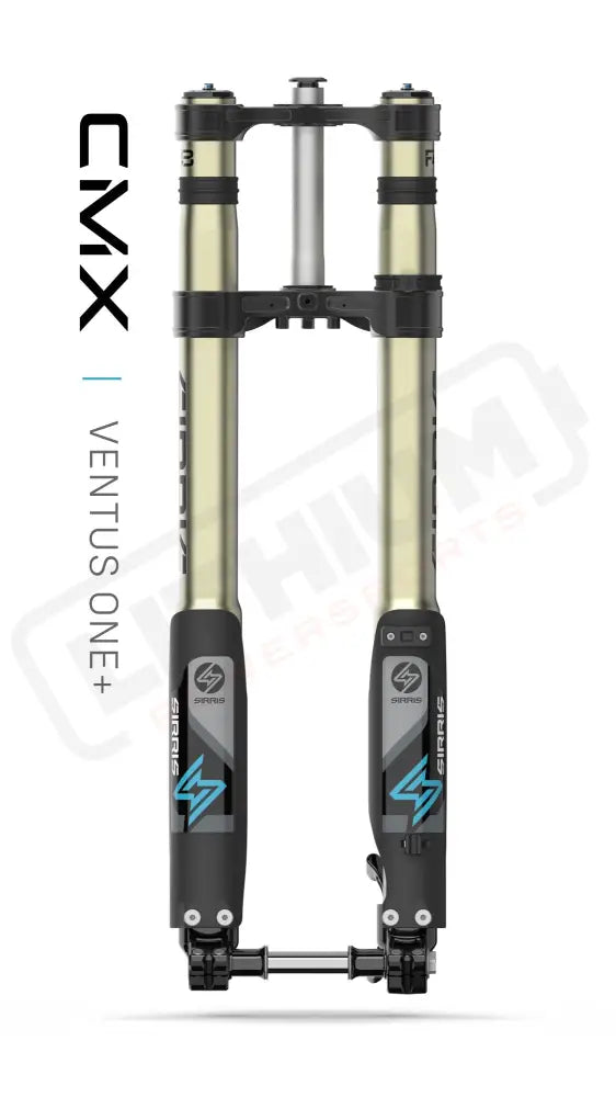 F43 CMX Tune | Tool Free LSC | 220 mm Travel | Ventus One+ - Medium (140-180 lb) / CMX - Standard Clamp / Black - Fork