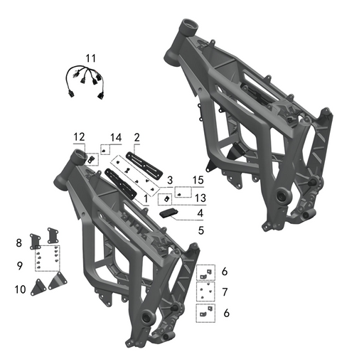 FRAME ACCESSORIES (MX3 / MX4) eParts