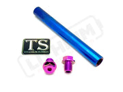 FastAce ALX13RC 2.0 Fork Titanium Axle and Two Axle Bolts (3 Pieces) - Purple / ALX13RC (2.0 Forks) - Titanium Bolts