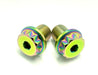 Titanium Surron Titanium FastAce Fork Axle Bolts. ALX13RC (2.0) and AXH12RV (3.0) 12 Point Spline Head / Rainbow