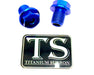 Titanium Surron Titanium FastAce Fork Axle Bolts. ALX13RC (2.0) and AXH12RV (3.0) FastAce Fork Titanium Axle Nuts