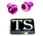 Titanium Surron Titanium FastAce Fork Axle Bolts. ALX13RC (2.0) and AXH12RV (3.0) Hex Style Head (6 point) / Deep
