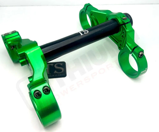FastAce Fork Drop Clamp for ALX13RC 2.0 and AHX12RV 3.0 - Green - FastAce Fork Drop Clamp