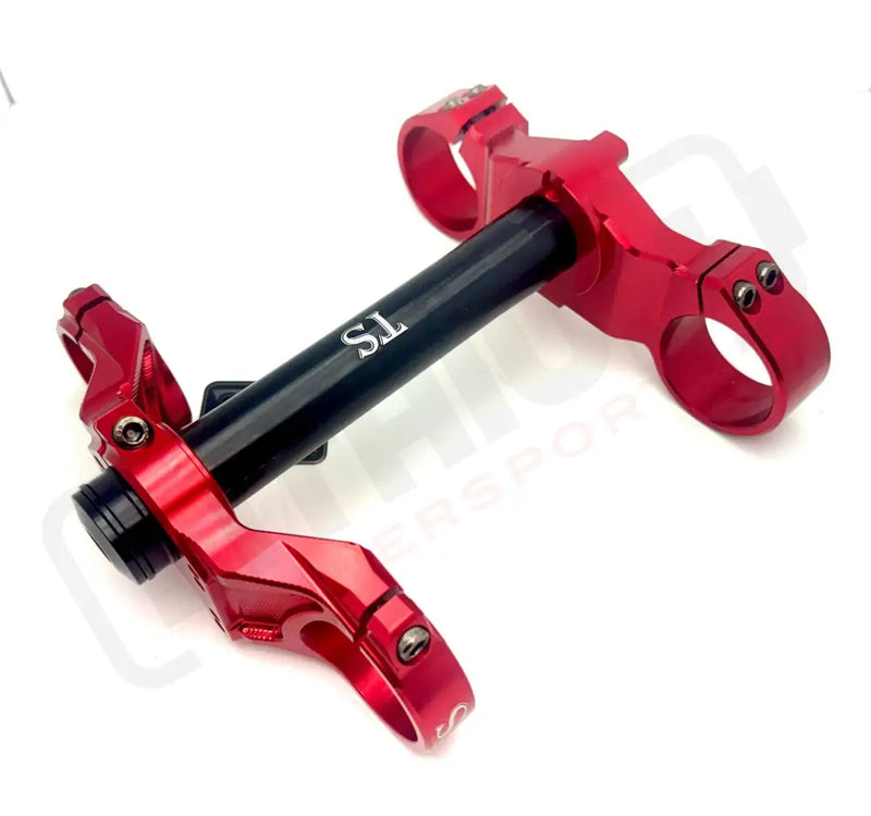 FastAce Fork Drop Clamp for ALX13RC 2.0 and AHX12RV 3.0 - Red - FastAce Fork Drop Clamp