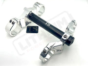 FastAce Fork Drop Clamp for ALX13RC 2.0 and AHX12RV 3.0 - Silver - FastAce Fork Drop Clamp