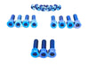 Titanium Surron Titanium Bolt Kit for E-Ride Pro SS 3.0 Factory FastAce Fork (ALX32RC) Blue ERP SS 3.0 Titanium Bolt Kit