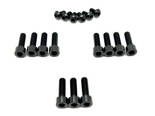 Titanium Surron Titanium Bolt Kit for E-Ride Pro SS 3.0 Factory FastAce Fork (ALX32RC) Black ERP SS 3.0 Titanium Bolt