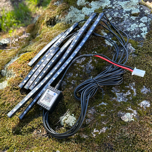 Bluetooth RGB UnderGlow Kit: 12V Accessory eParts