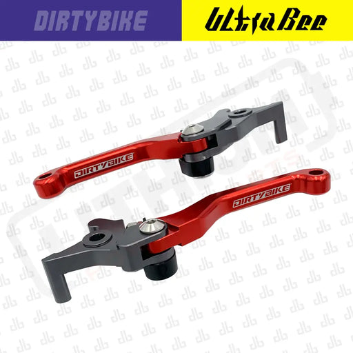 Folding Brake Lever Set | Surron Ultra Bee - Red - Levers
