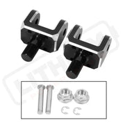 Footpeg Bracket Connectors for E - moto (Machined Finish) - Lithium Powersports
