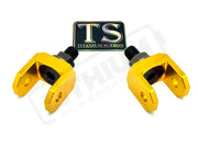 Footpeg Bracket Connectors in Solid Color for E-moto - Gold - Footpeg Hardware