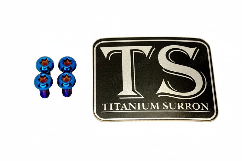 TS Formula Brake Reservoir Cap Titanium Bolts