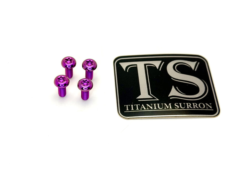 TS Formula Brake Reservoir Cap Titanium Bolts
