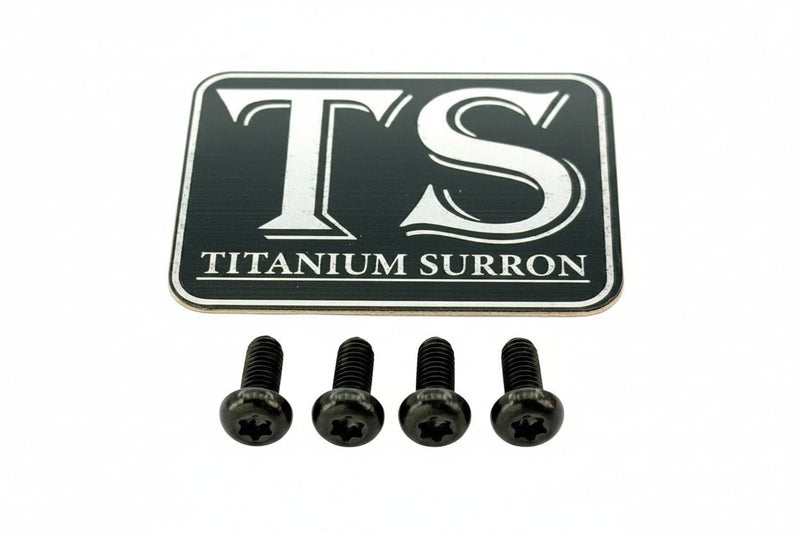 TS Formula Brake Reservoir Cap Titanium Bolts