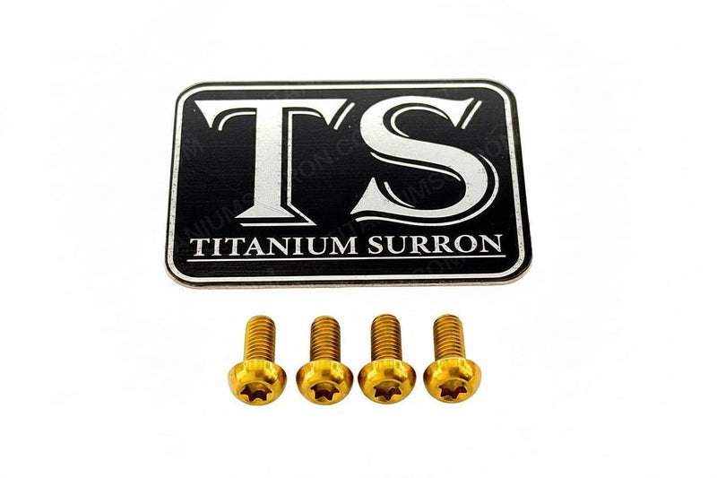 TS Formula Brake Reservoir Cap Titanium Bolts