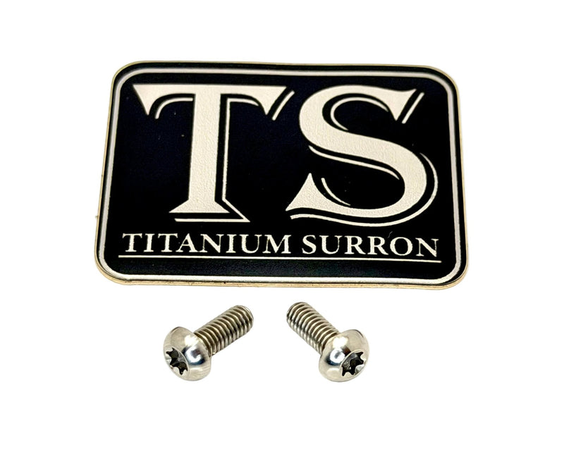 TS Formula Brake Reservoir Cap Titanium Bolts