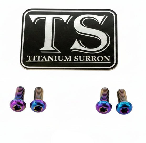 TS Formula Brake Reservoir Cap Titanium Bolts