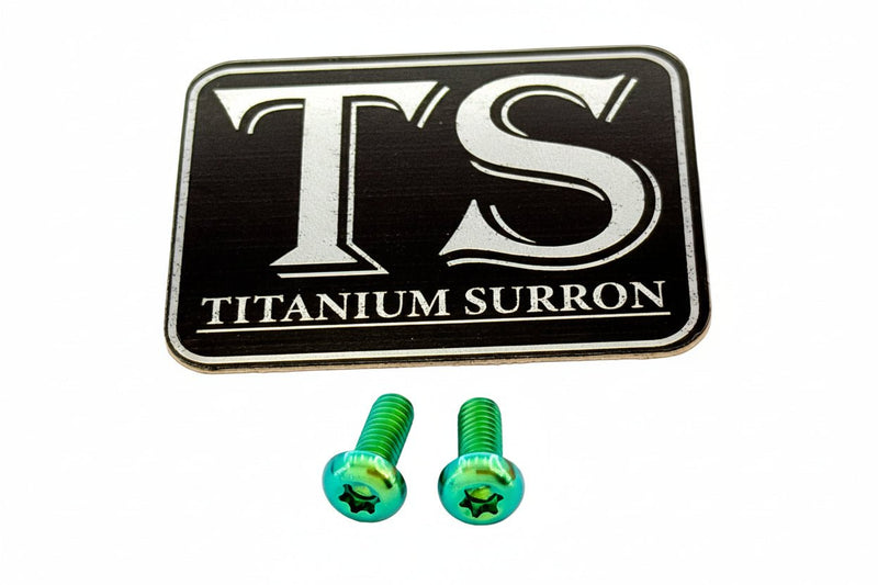 TS Formula Brake Reservoir Cap Titanium Bolts