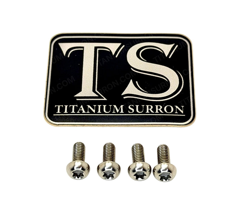 TS Formula Brake Reservoir Cap Titanium Bolts