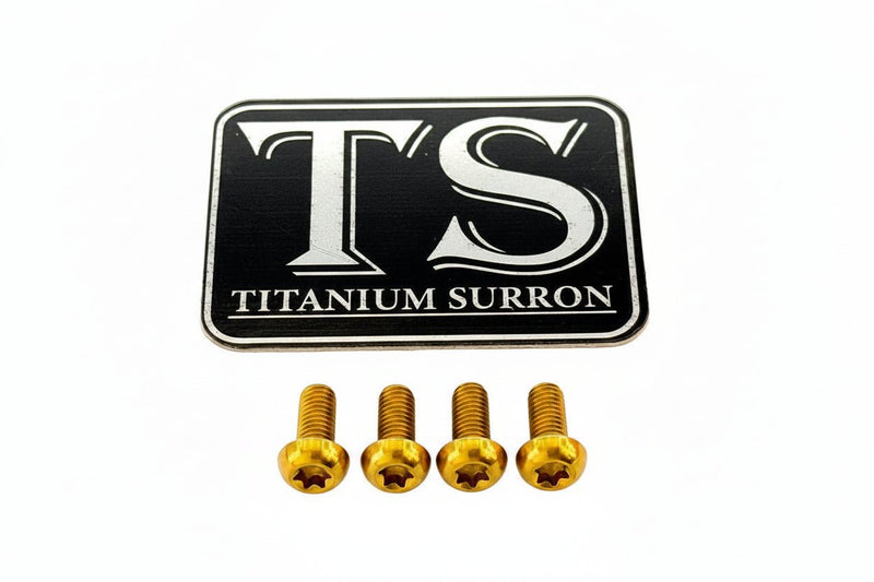 TS Formula Brake Reservoir Cap Titanium Bolts