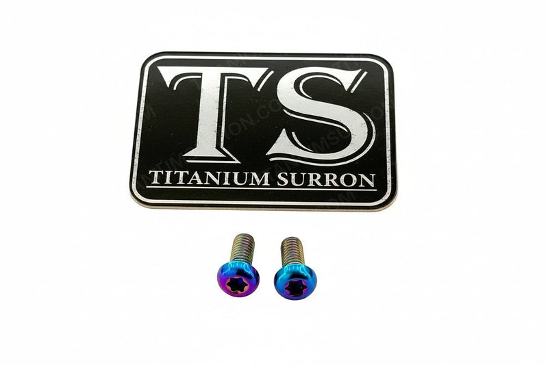 TS Formula Brake Reservoir Cap Titanium Bolts