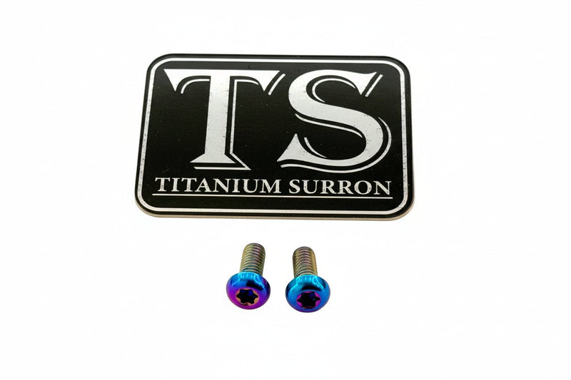 TS Formula Brake Reservoir Cap Titanium Bolts