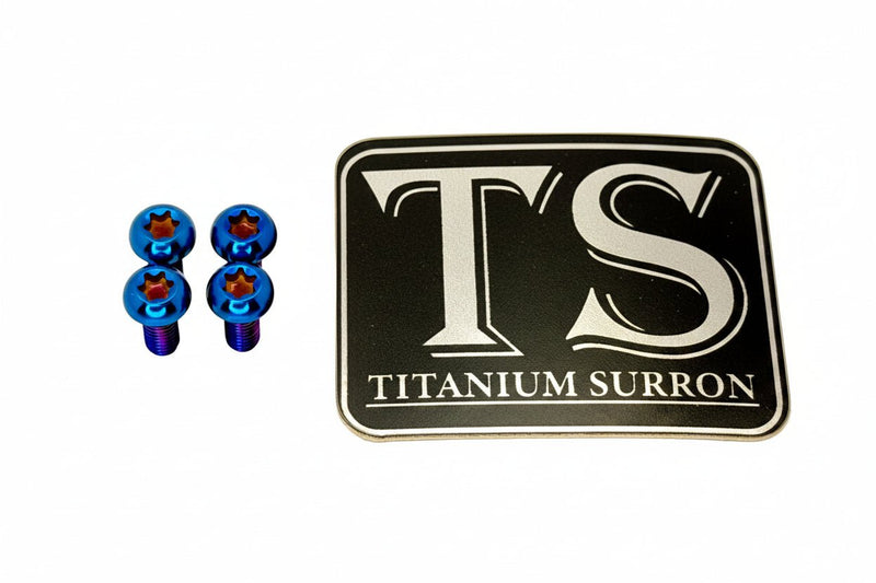 TS Formula Brake Reservoir Cap Titanium Bolts