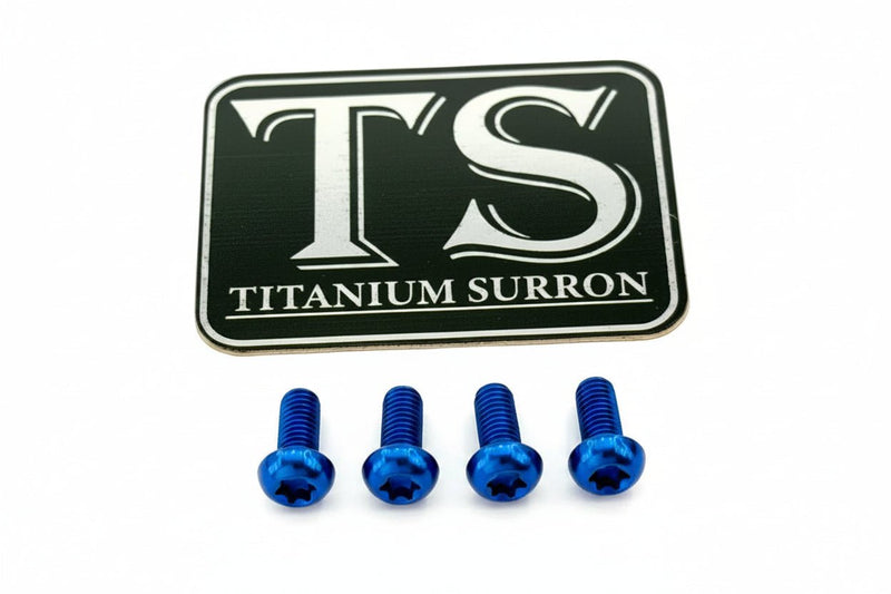 TS Formula Brake Reservoir Cap Titanium Bolts