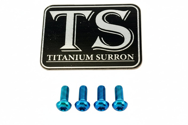 TS Formula Brake Reservoir Cap Titanium Bolts