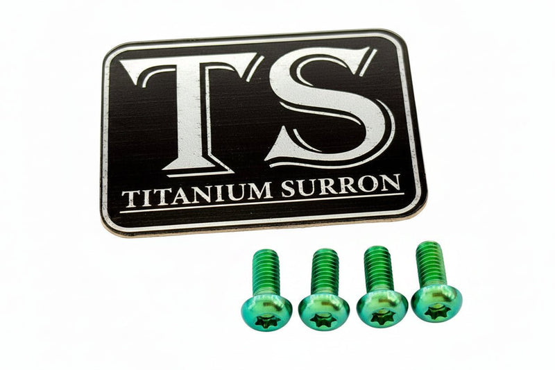 TS Formula Brake Reservoir Cap Titanium Bolts