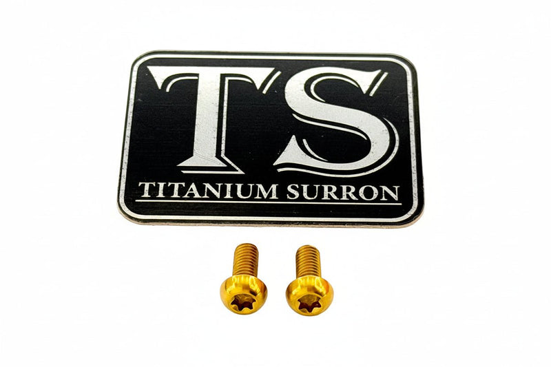 TS Formula Brake Reservoir Cap Titanium Bolts