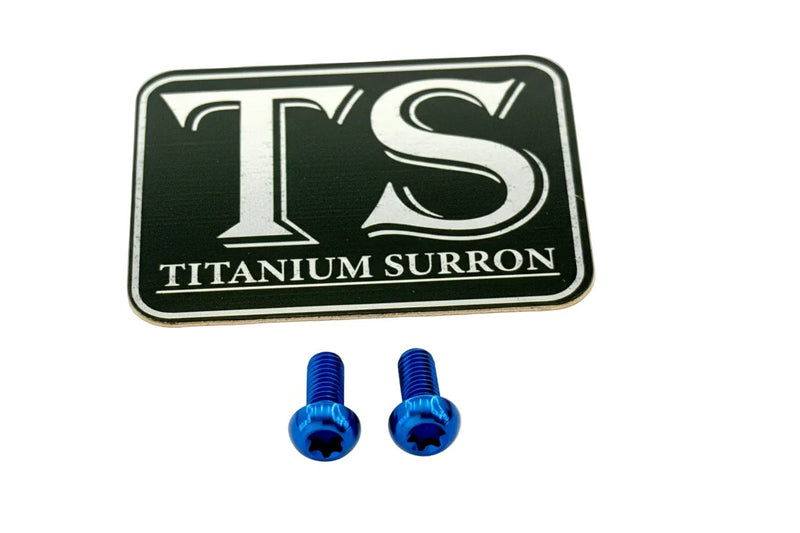TS Formula Brake Reservoir Cap Titanium Bolts