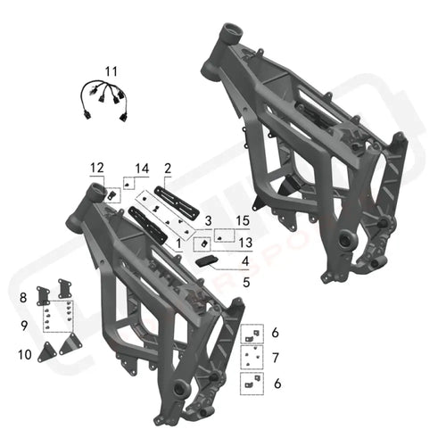 FRAME ACCESSORIES (MX3 / MX4) - Lithium Powersports