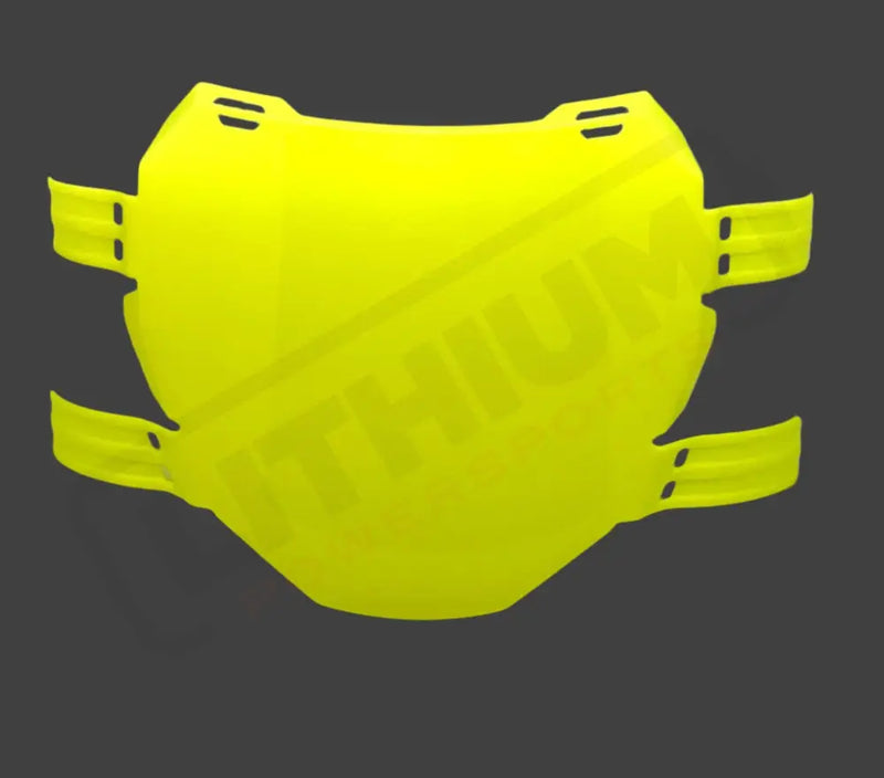 Front Number Plate for E-Moto - Yellow - Number Plate