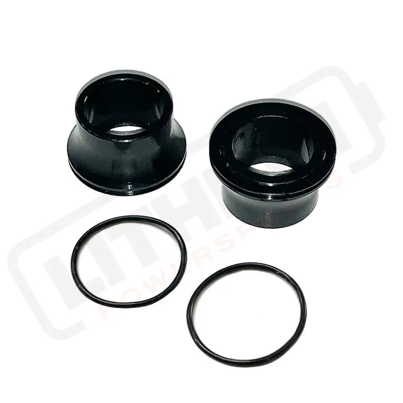 Front Wheel Spacer Set | Surron LBX | Talaria Sting | MX3 / MX4 | E Ride Pro - Black - Front Wheel Spacer