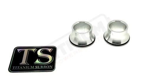Front Wheel Spacers for Surron Talaria Segway E-Ride Pro (Set of 2) Silver Front Wheel Spacer Surron