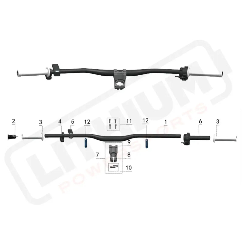 HANDLEBAR (R MX4) - Lithium Powersports