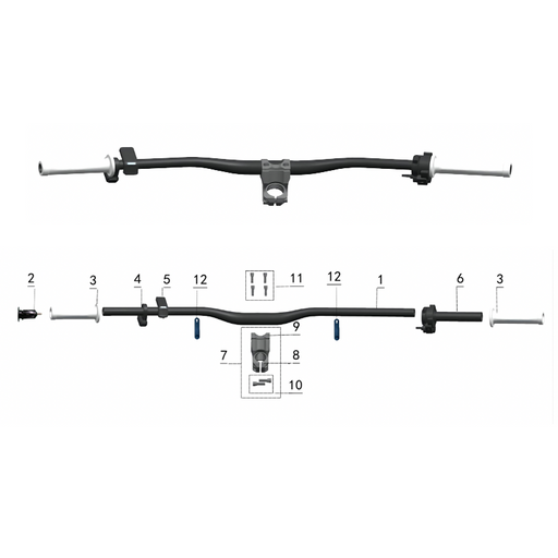 HANDLEBAR (R MX4) eParts