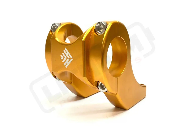 Heavy Hitter Direct Mount Stem Riser 2’’ Rise 31.8mm Bars - Gold - Powersports > Dirt Bike Parts > Mount Riser