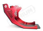 Heavy Hitter E-Ride Skid Plate - Red - Powersports > Dirt Bike Parts > Skid Plate