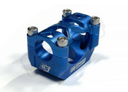 Heavy Hitter MX Direct Mount Riser Fat Bar 1 1/8’’ Clamp - Blue - Mount Riser