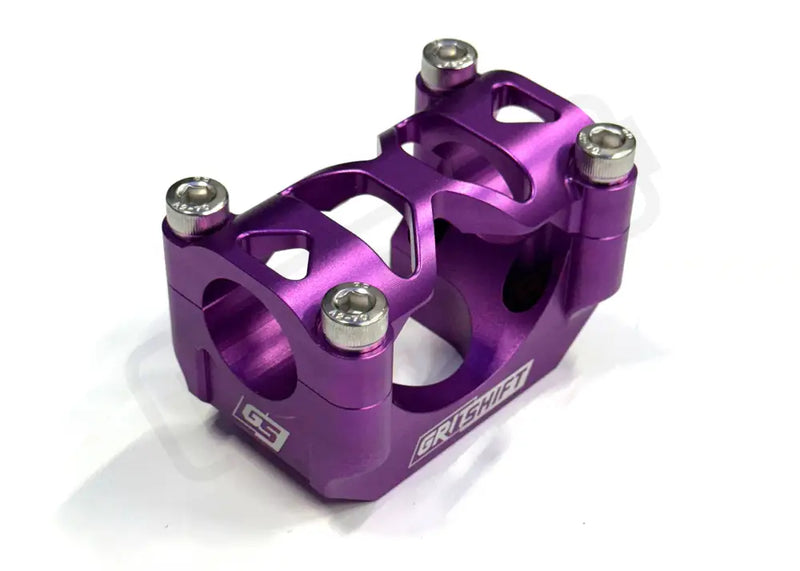 Heavy Hitter MX Direct Mount Riser Fat Bar 1 1/8’’ Clamp - Purple - Powersports > Dirt Bike Parts > Mount Riser